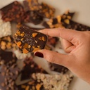 BARK DE CHOCOLATE LOK 70% SAL MARINA & CARAMELO - 60 G