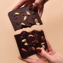 BARK DE CHOCOLATE LOK 70% ARANDANOS & PISTACHOS - 60 G