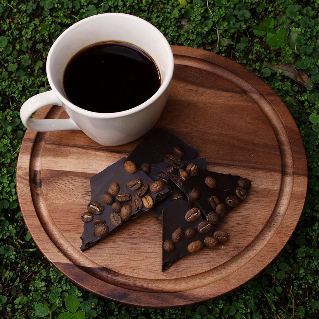 BARK DE CHOCOLATE LOK 70% GRANOS DE CAFE - 60 G