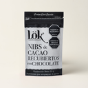 NIBS RECUBIERTOS CON CHOCOLATE LOK 60% - 75 G