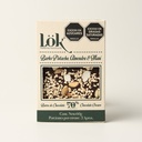 BARK DE CHOCOLATE LOK 70% MANI, ALMENDRA & PISTACHO - 60 G