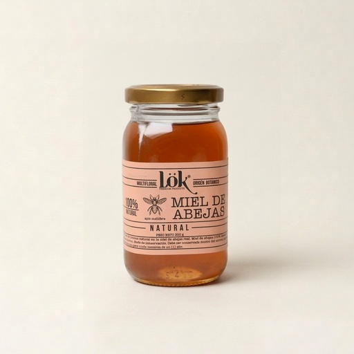 MIEL DE ABEJAS NATURAL LOK 300 G
