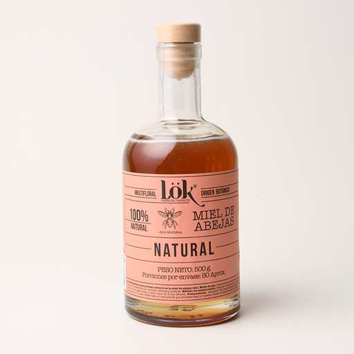 MIEL DE ABEJAS NATURAL LOK - 500 G